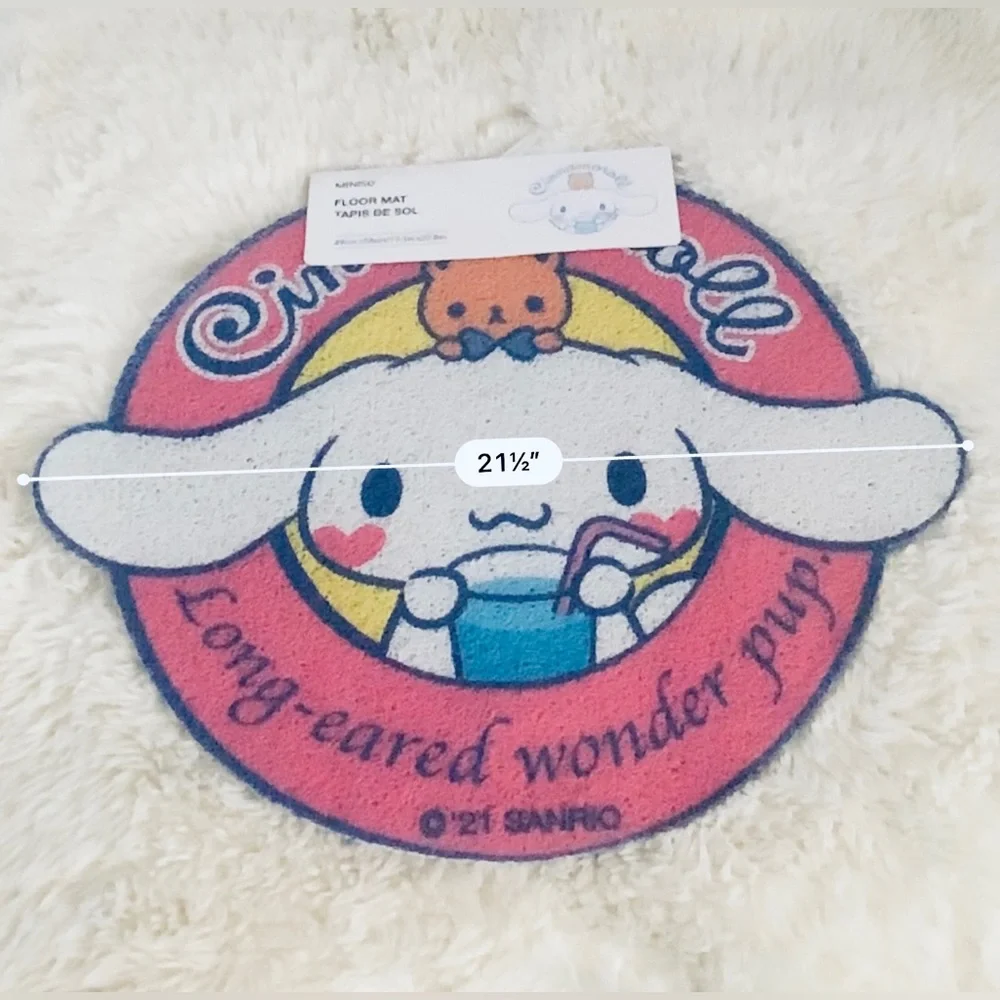 Sanrio CINNAMOROL Round Coil Floor Mat